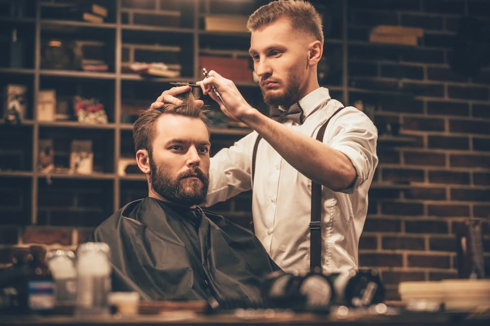 Professional Barbershop Interior